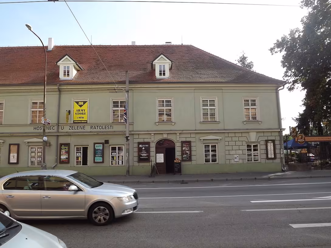 Dnešní pohled – U Zelené ratolesti