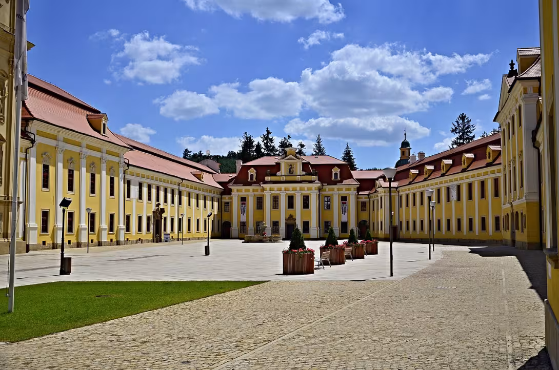 Dnešní pohled – Velehradský klášter