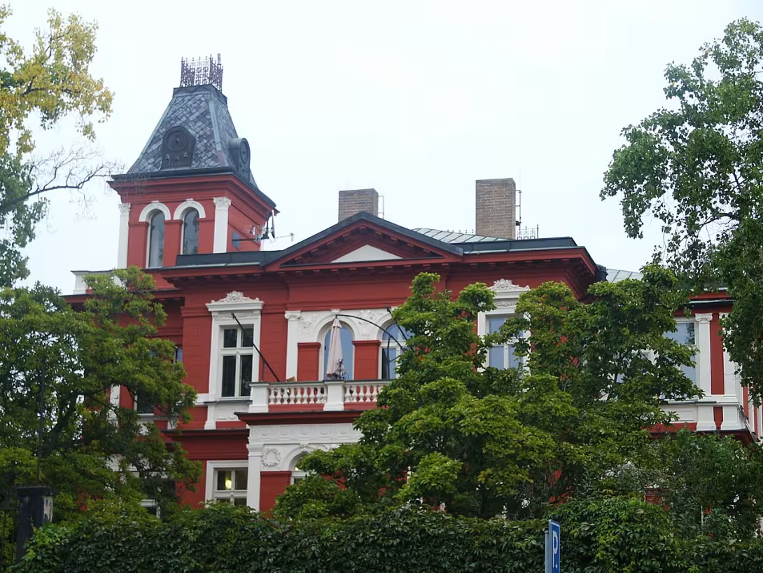 Dnešní pohled – Vila Tereza