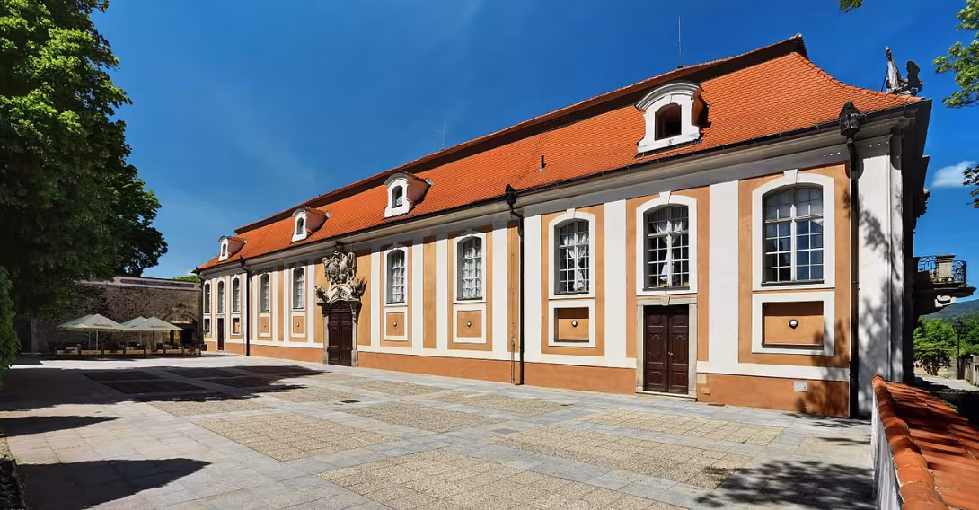 Dnešní pohled – Zámecká jízdárna Český Krumlov
