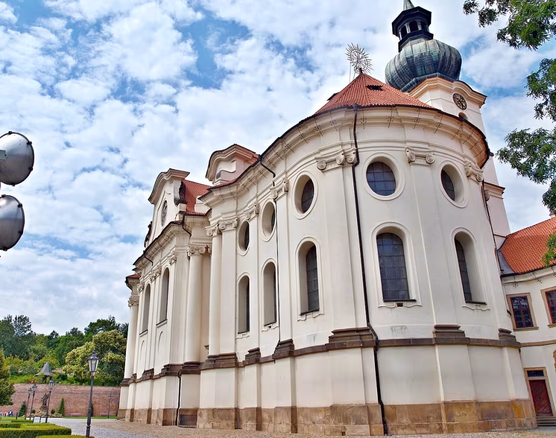 Dnešní pohled – bazilika svaté Markéty