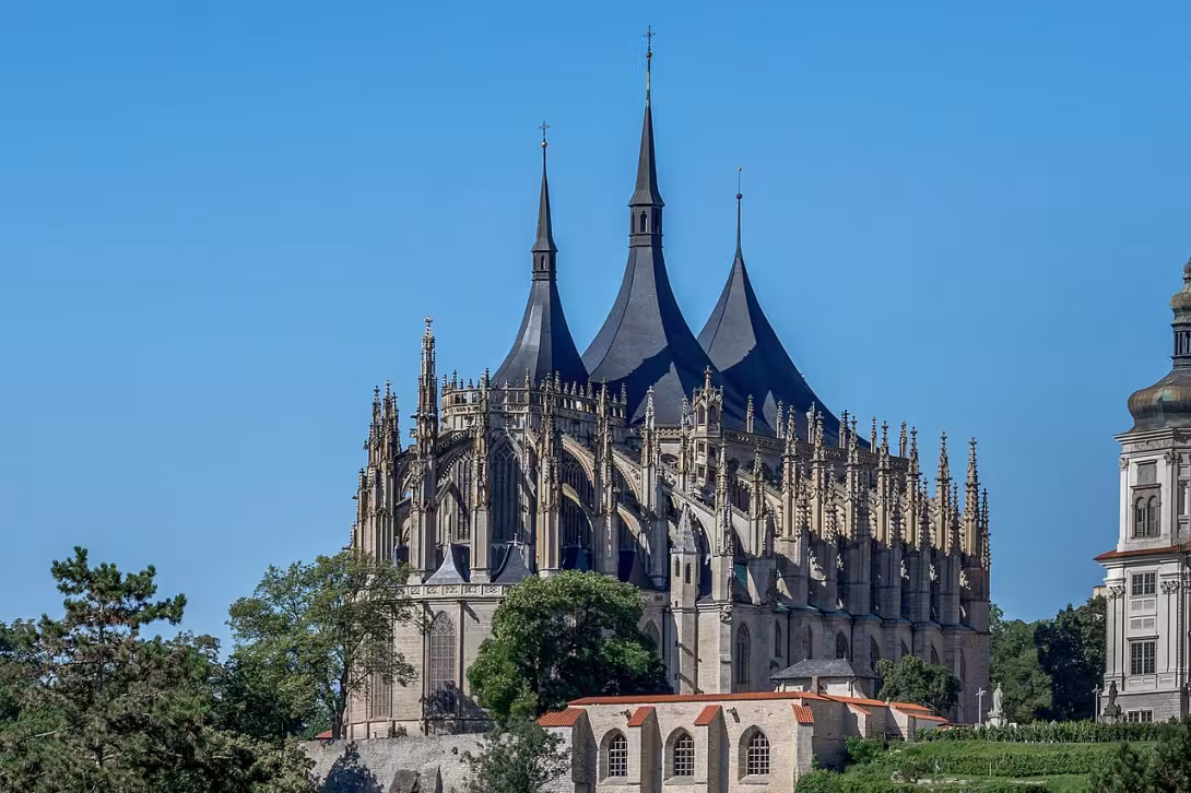 Dnešní pohled – chrám svaté Barbory (Kutná Hora-Vnitřní Město)