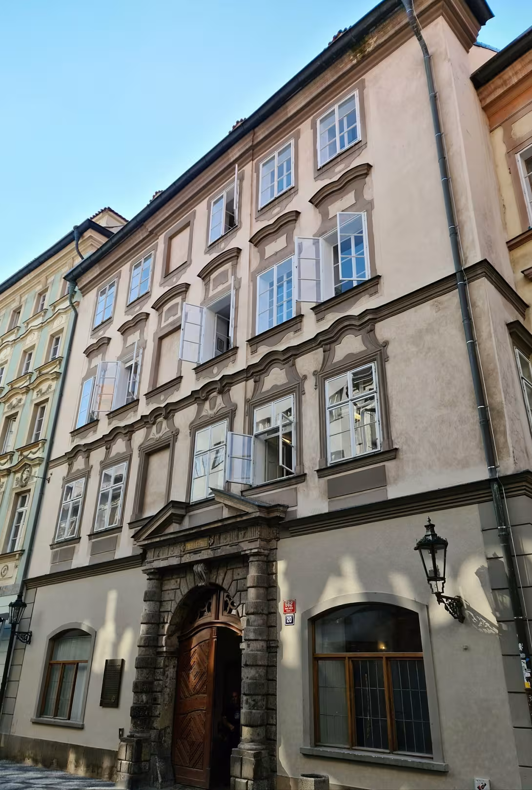 Dnešní pohled – Buquoyský palác (Praha 1)