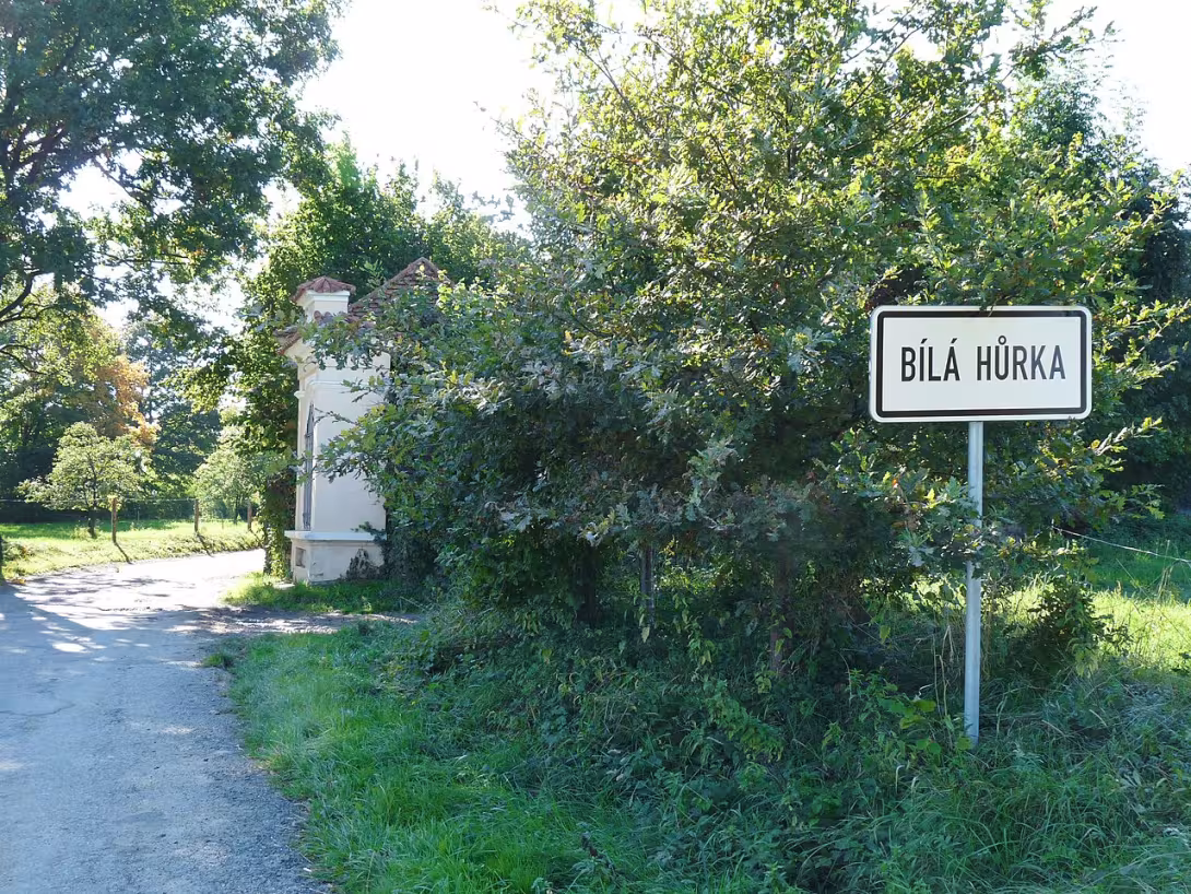 Dnešní pohled – Bílá Hůrka