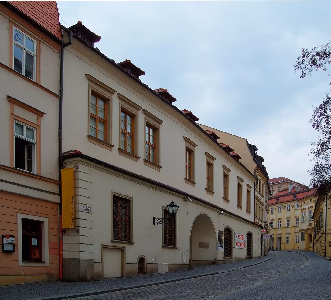 Dnešní pohled – Dům pánů z Kunštátu