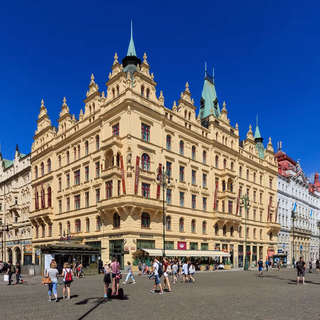 Dnešní pohled – Hotel Kings Court