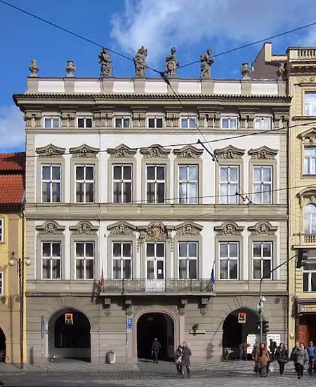 Dnešní pohled – Kaiserštejnský palác