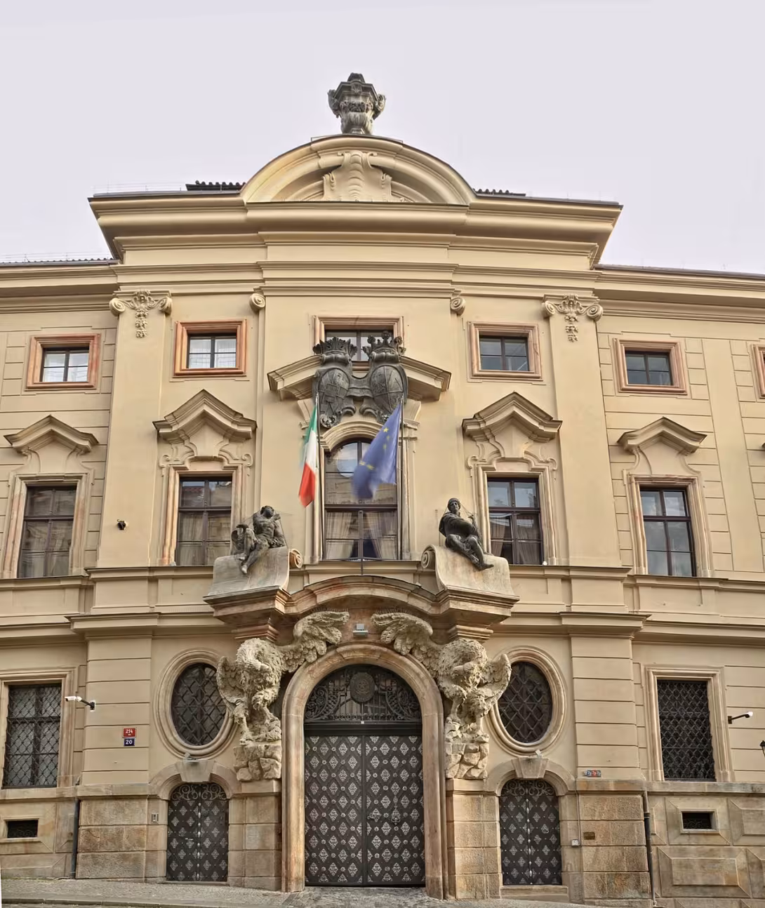 Dnešní pohled – Kolovratský palác
