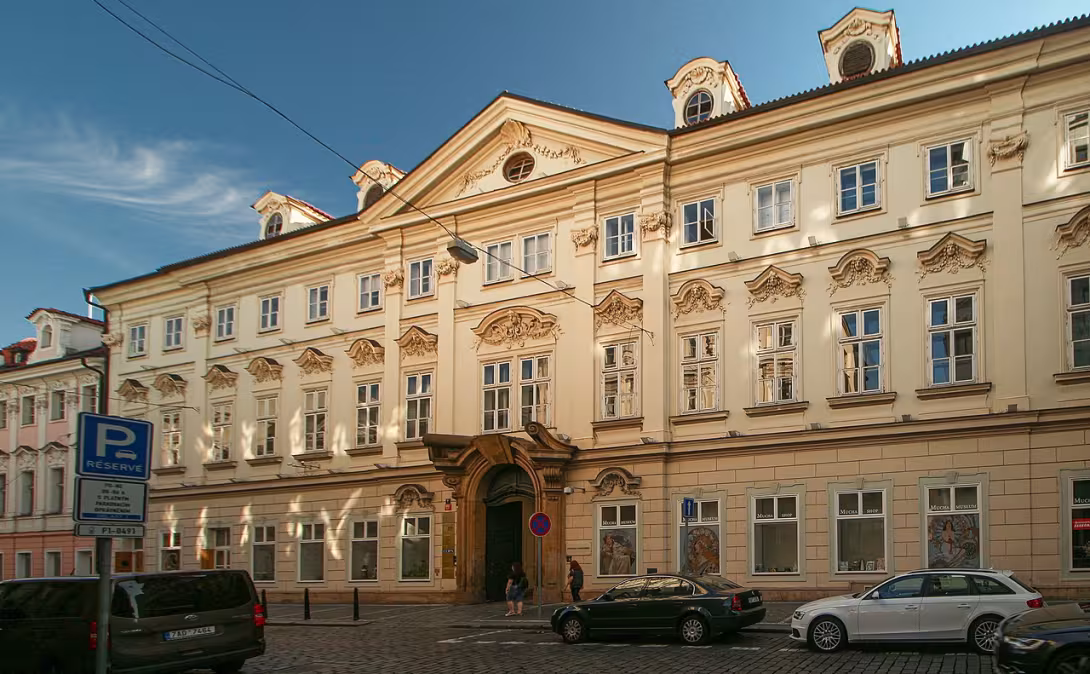 Dnešní pohled – Kounický palác v Panské
