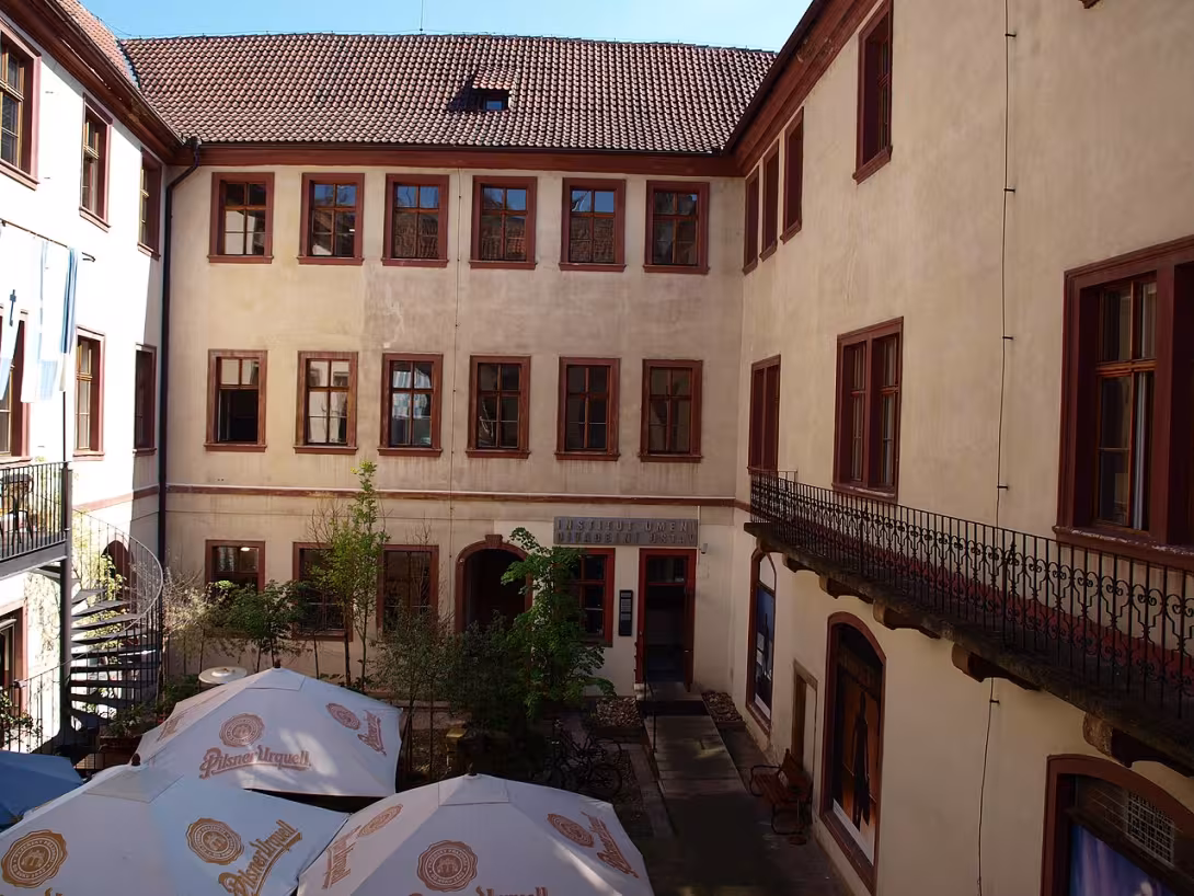 Today's view – Menhartovský palác