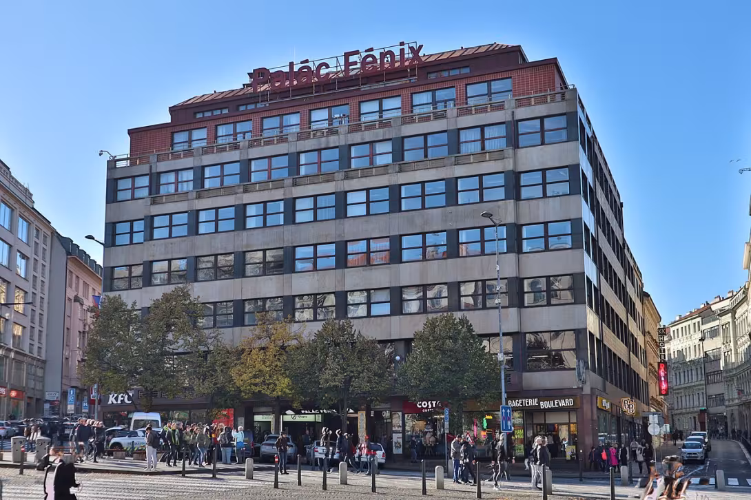 Heutige Ansicht – Palác Fénix