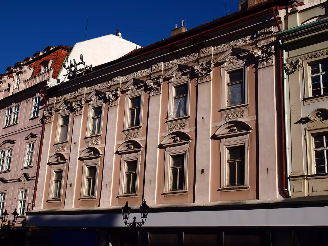 Dnešní pohled – Palác Hrobčických