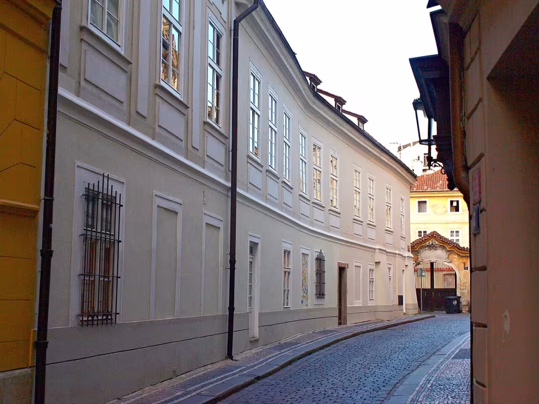 Dnešní pohled – Palác Pachtů z Rájova
