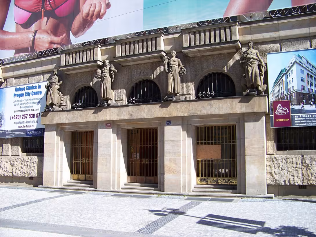 Today's view – Palác Československé obchodní banky