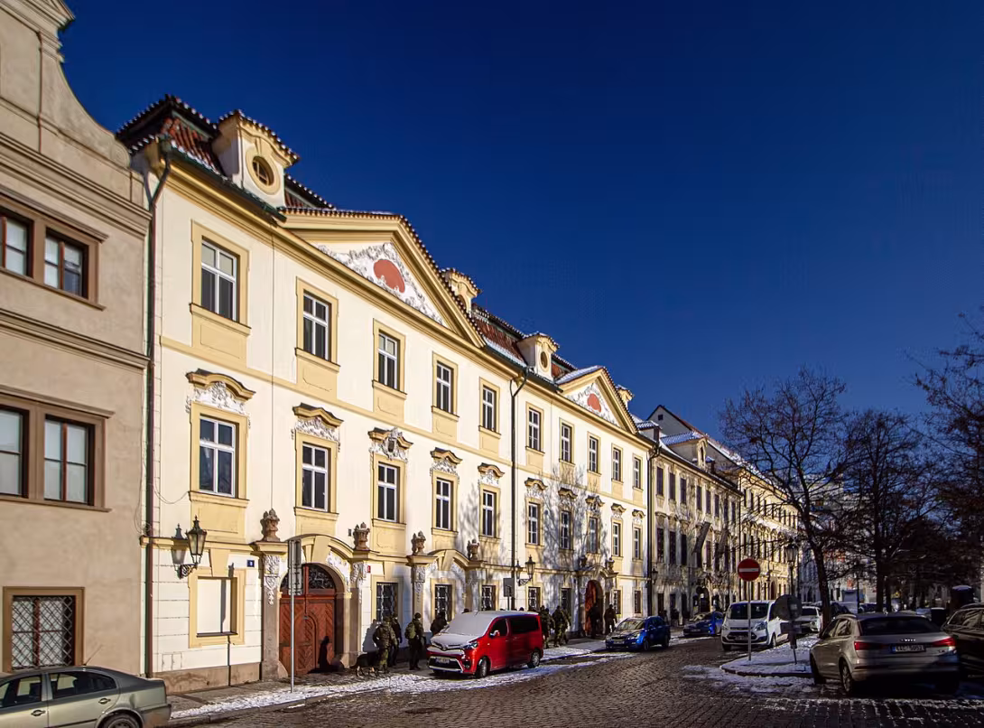 Dzisiejszy widok – Sasko-Lauenburský palác