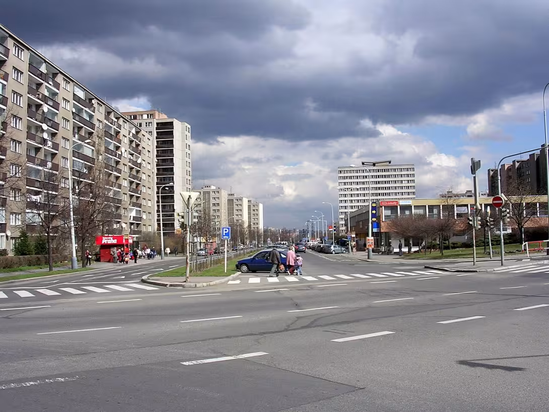 Dnešní pohled – Spořilov