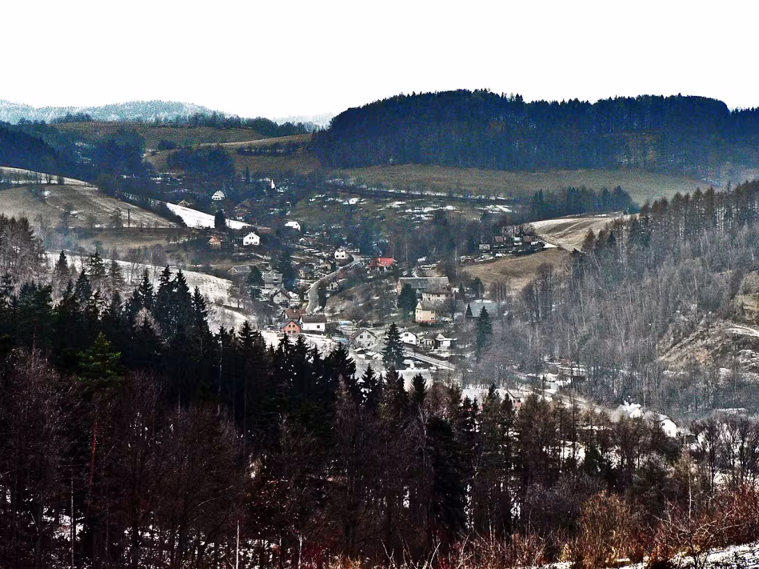 Dnešní pohled – Temenice