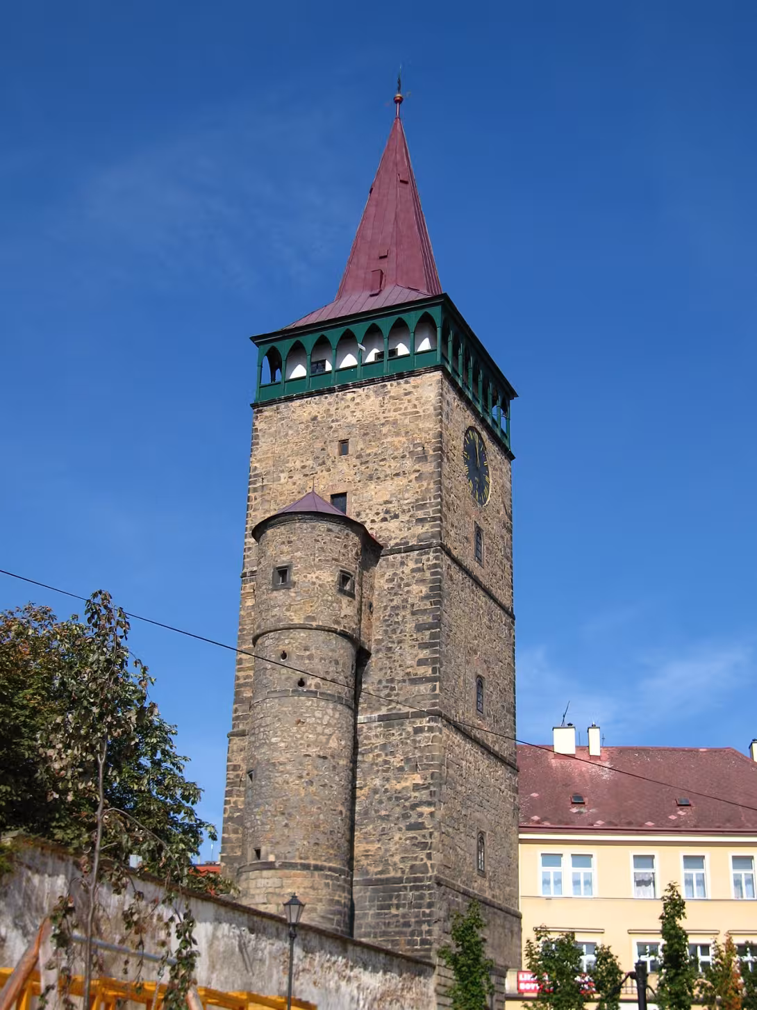 Dnešní pohled – Valdická brána