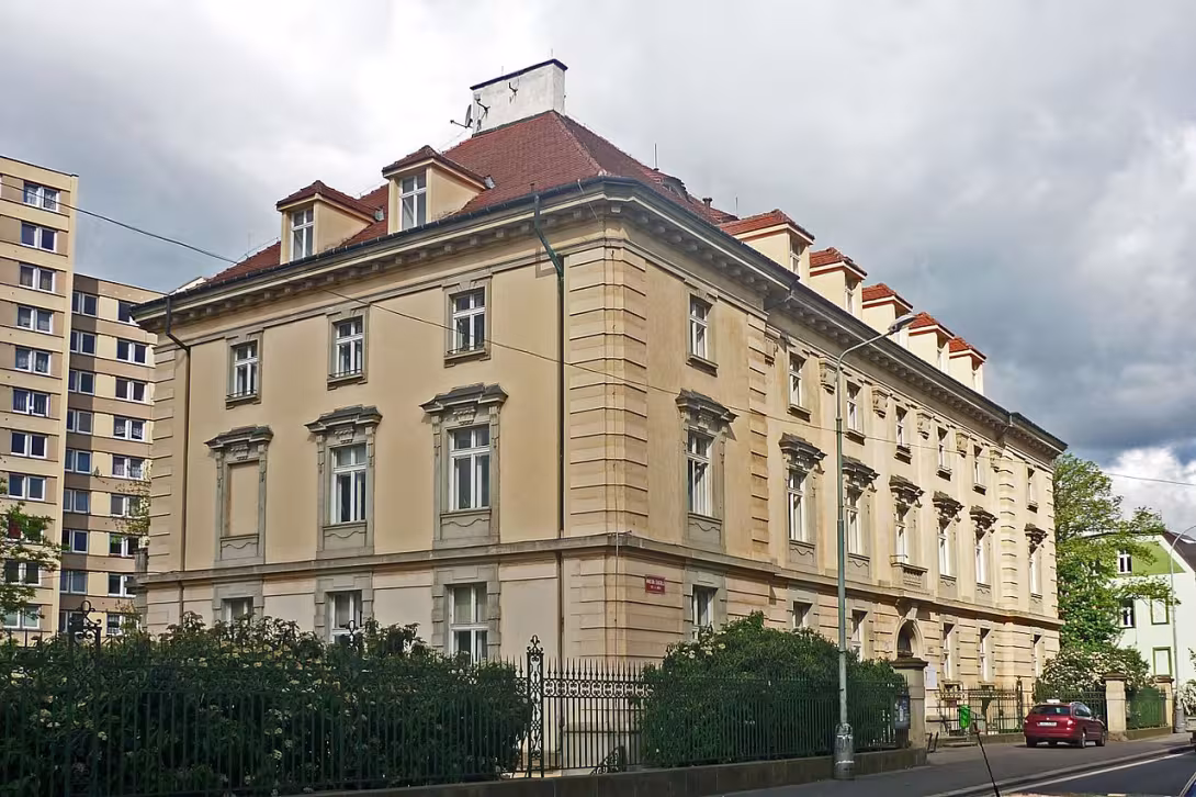 Dnešní pohled – Vila Hanse Weinmanna