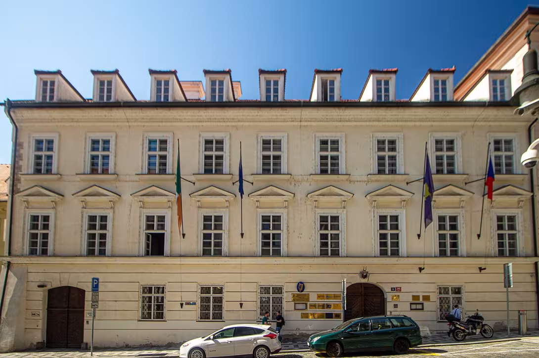 Dnešní pohled – Vratislavský palác