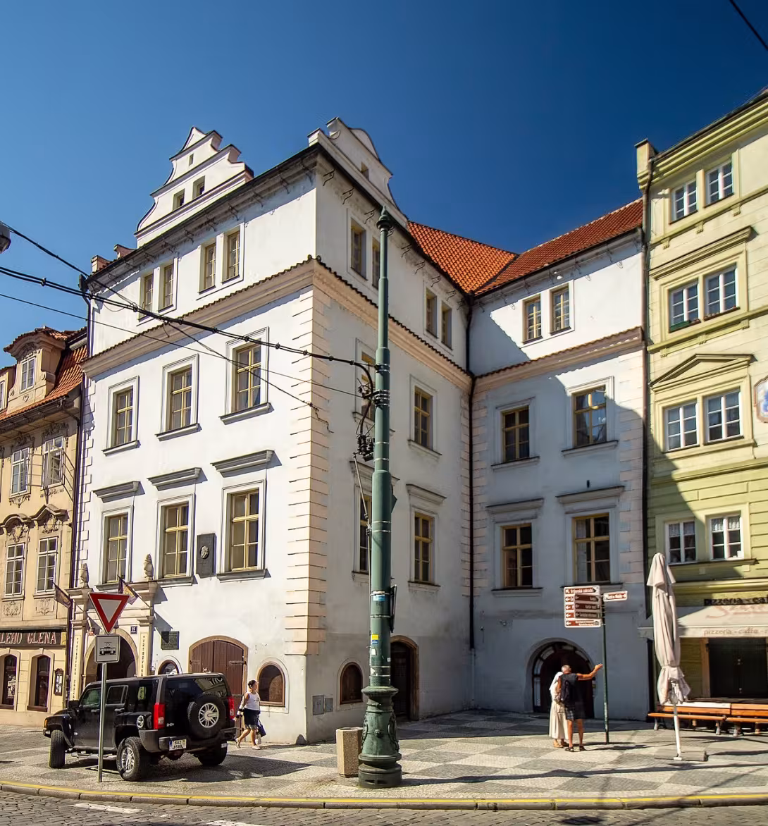 Dnešní pohled – Vrtbovský palác