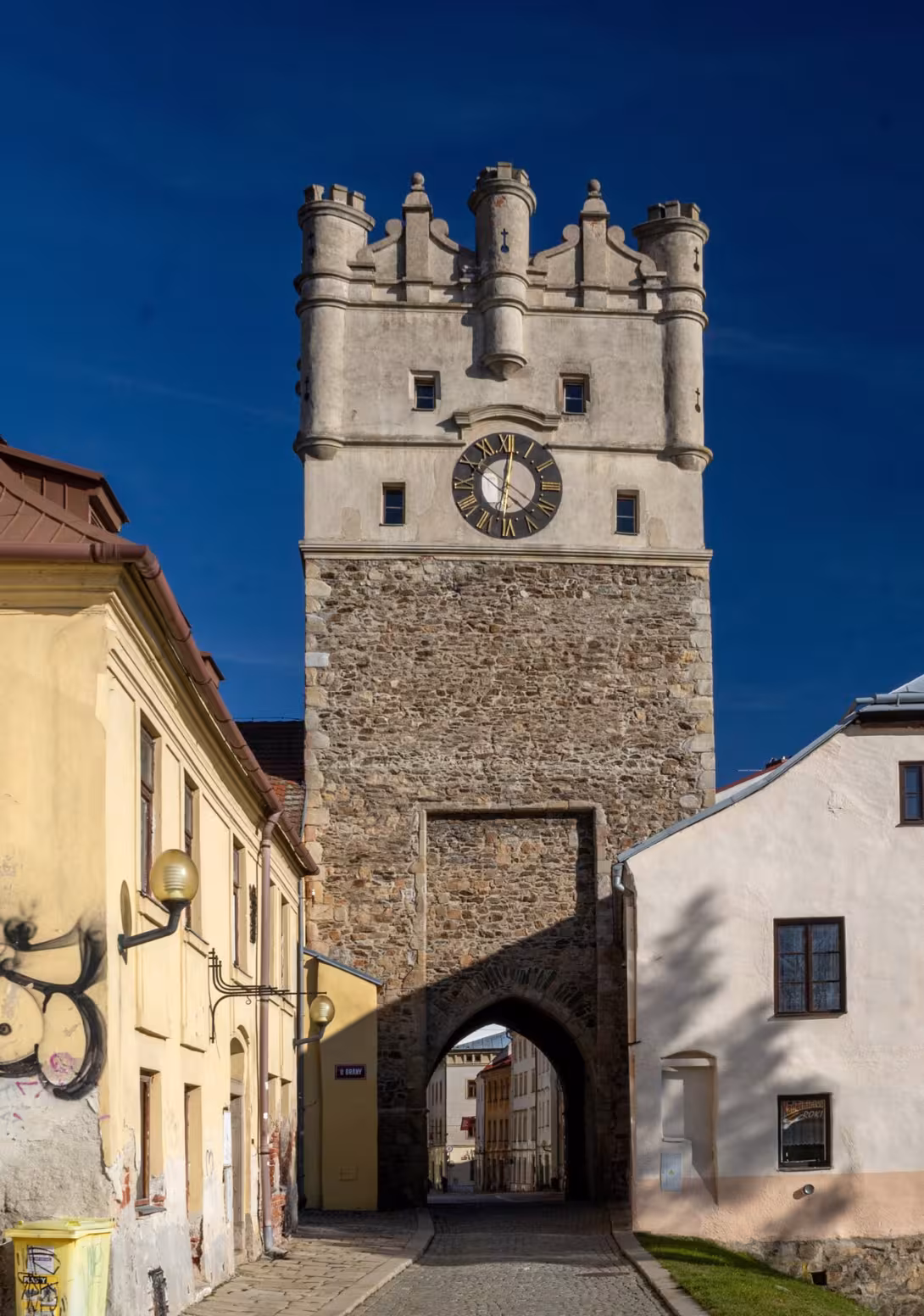 Dnešní pohled – brána Matky Boží v Jihlavě