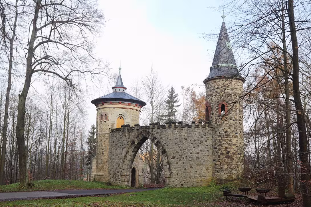 Today's view – Arthurův hrad