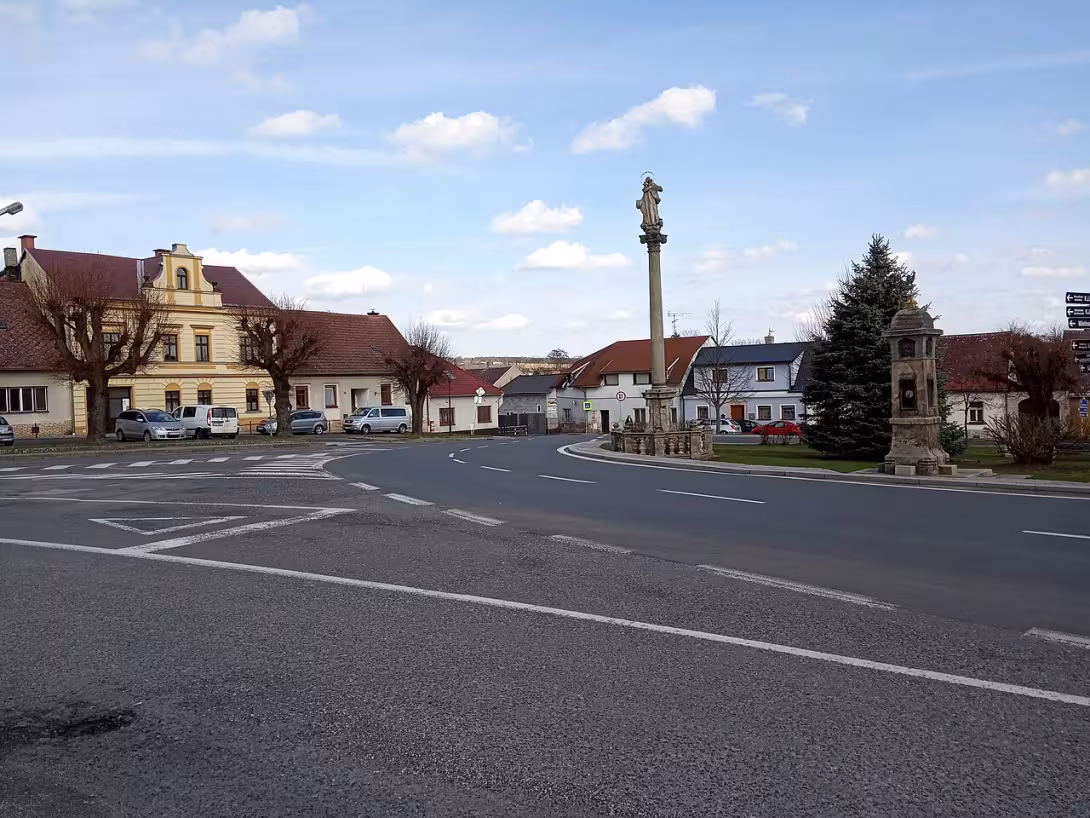 Dnešní pohled – Cesta Karla Jaromíra Erbena