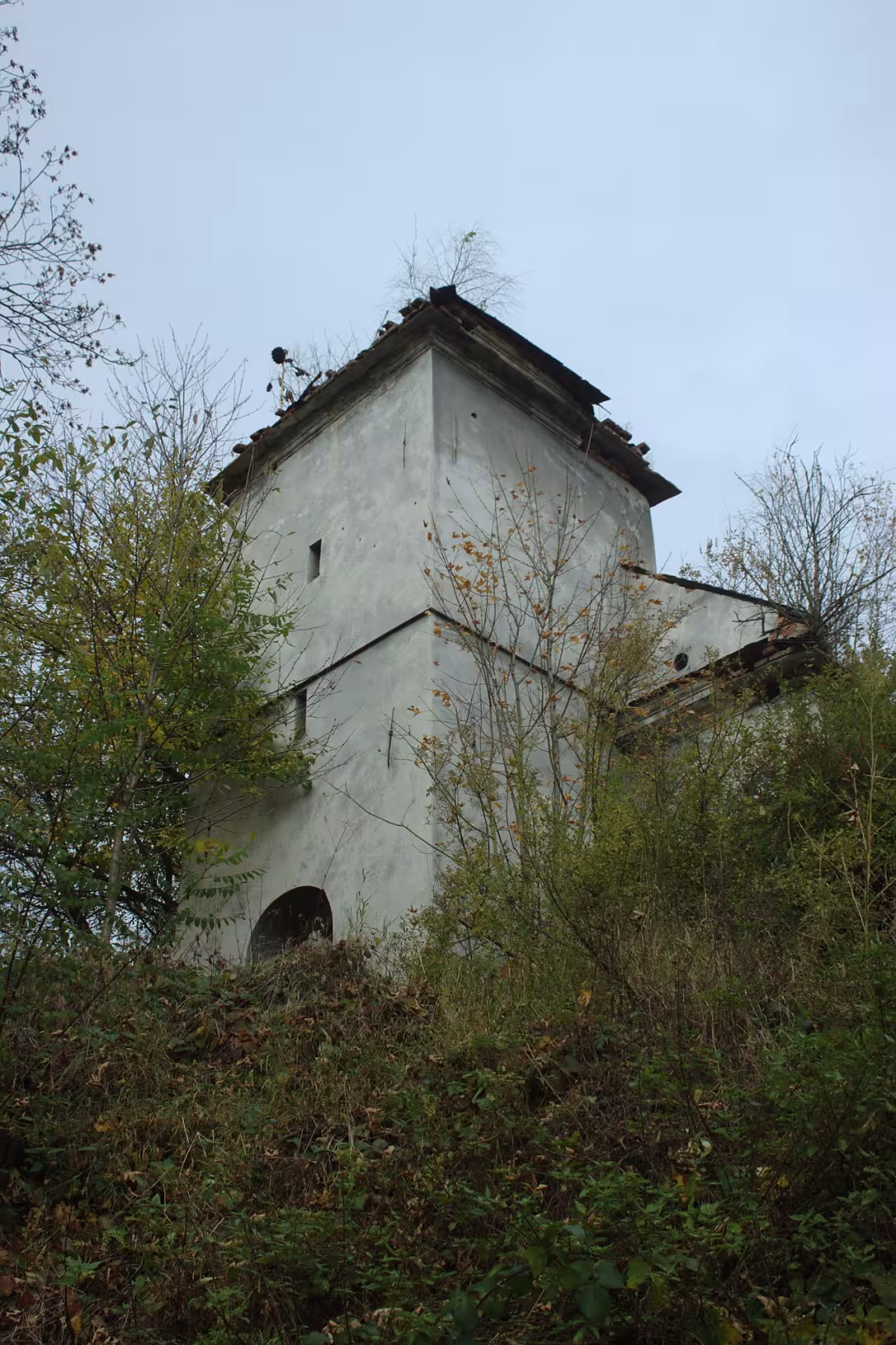 Today's view – kaple svatého Archanděla Michaela