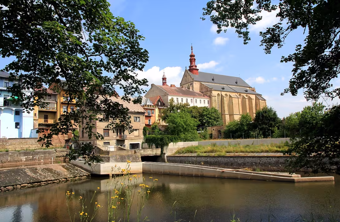 Dzisiejszy widok – Augustiniánský klášter v Jaromeři