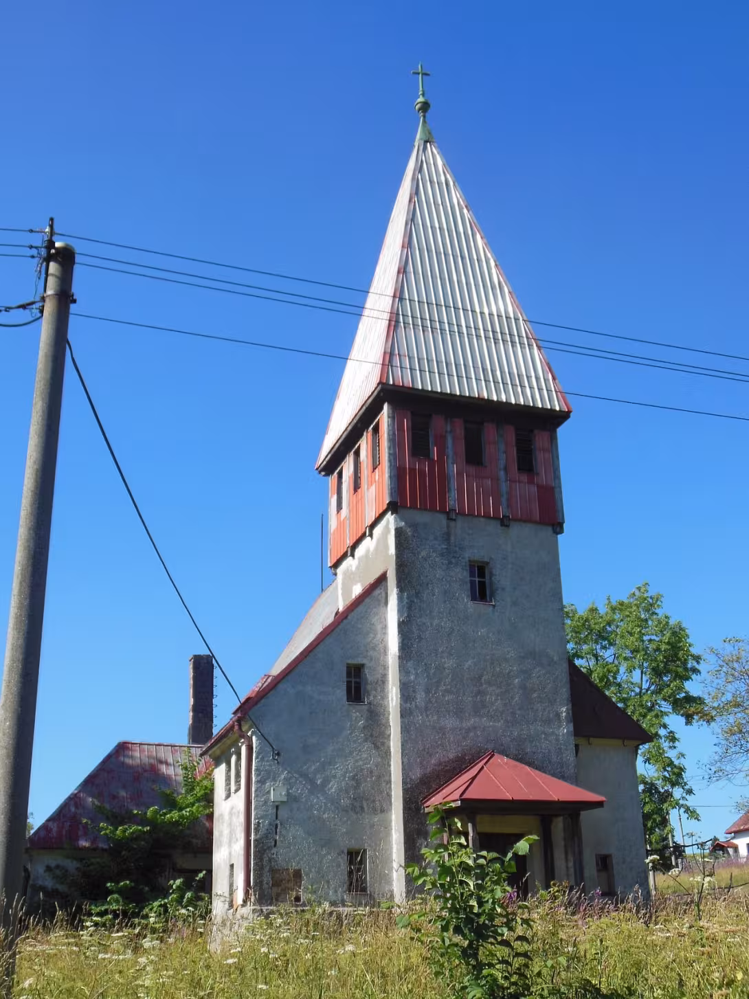 Dnešní pohled – Evangelický kostel (Horní Blatná)