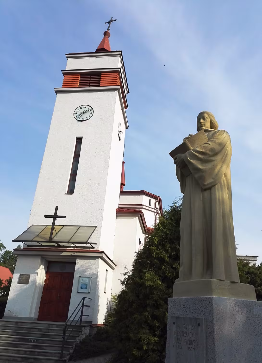 Dnešní pohled – Evangelický kostel v Třanovicích