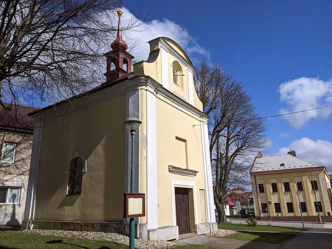 Dnešní pohled – Hrobová kaple hrabat Pöttingu a Persingu