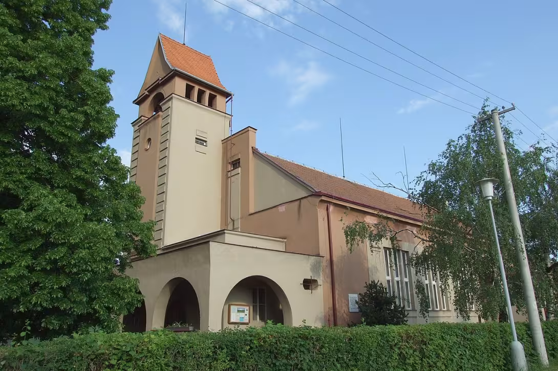 Dnešní pohled – Husův sbor v Brně-Tuřanech
