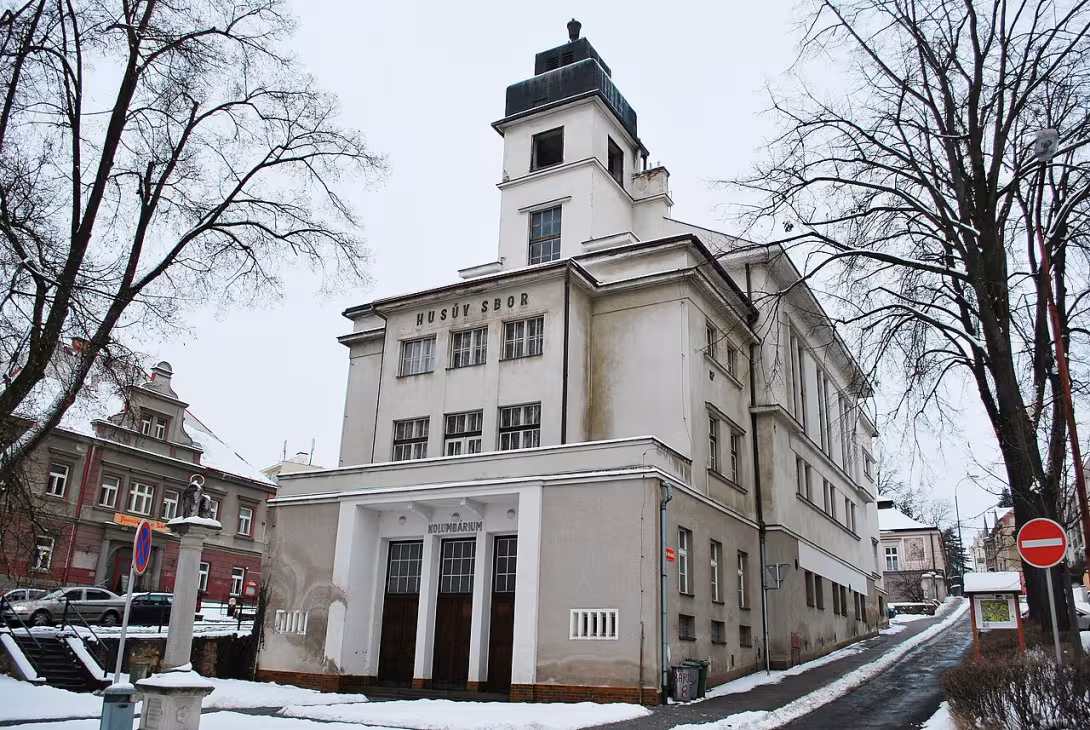 Dnešní pohled – Husův sbor v Havlíčkově Brodě