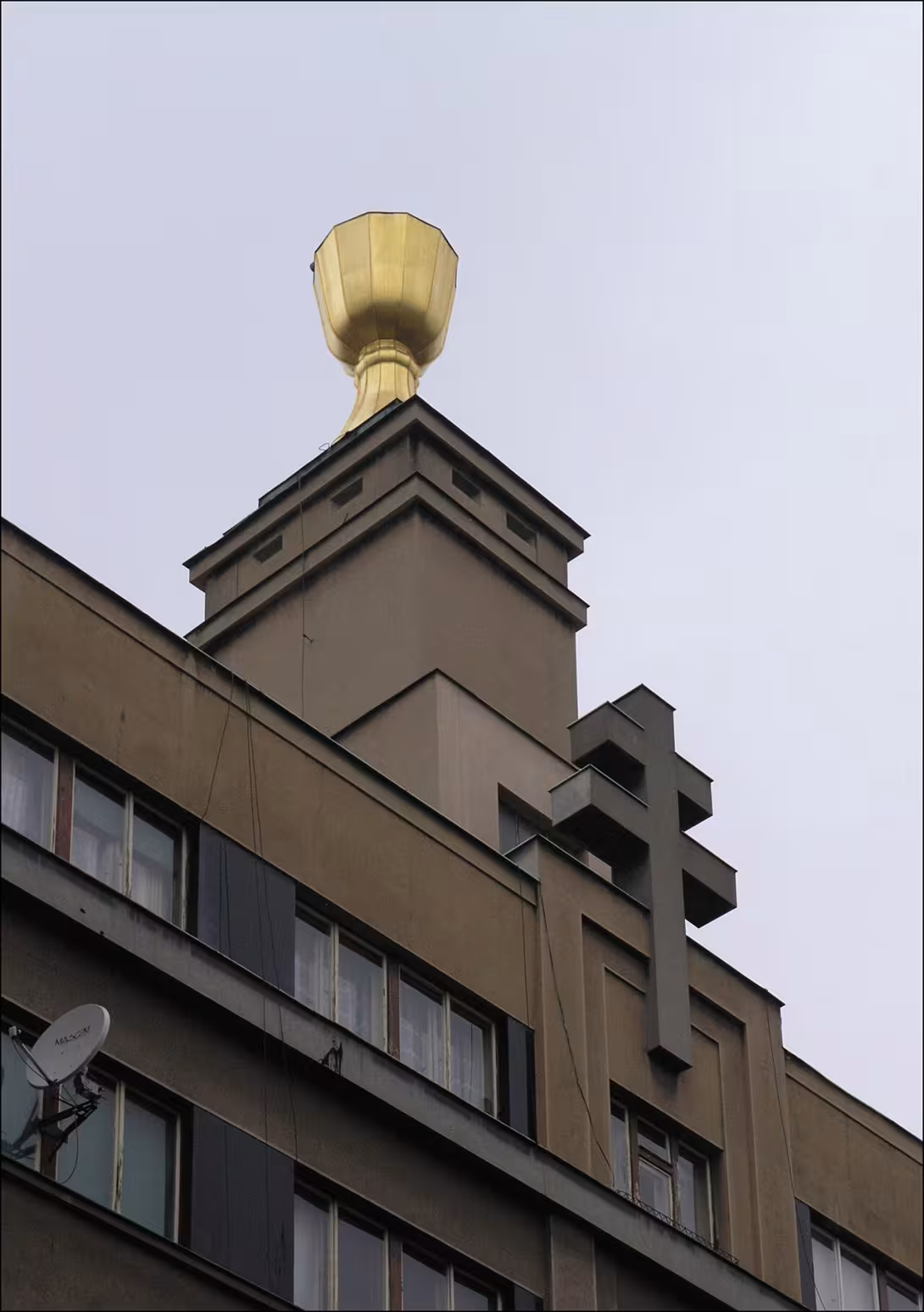 Dnešní pohled – Husův sbor v Holešovicích