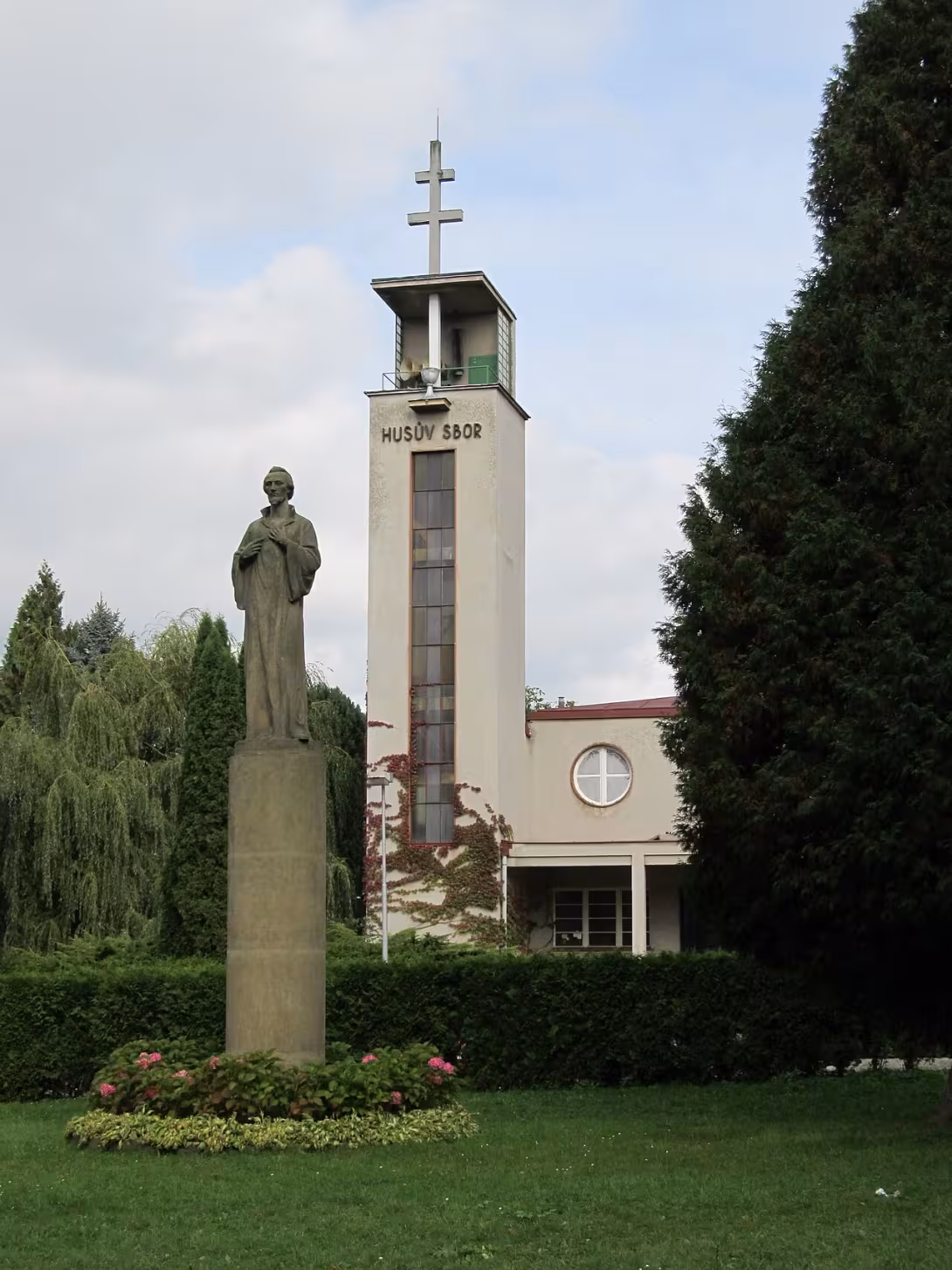 Dnešní pohled – Husův sbor v Novém Městě nad Metují