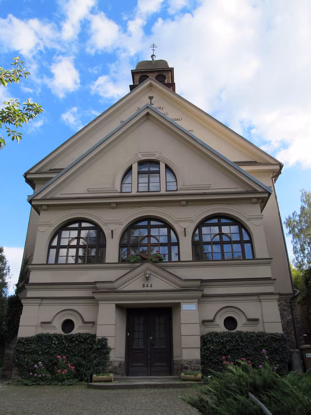 Dnešní pohled – Husův sbor v Úpici