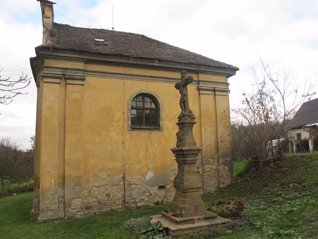 Dnešní pohled – Kaple Navštívení Panny Marie (Žiželice)