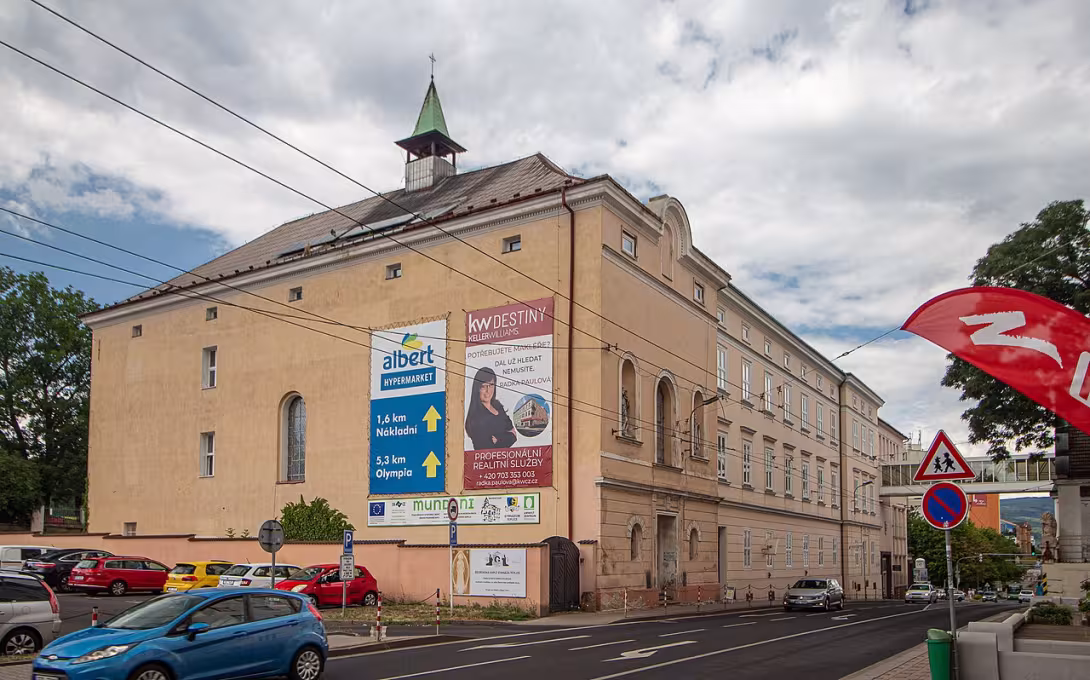 Dnešní pohled – Kaple Neposkvrněného početí Panny Marie v Teplicích