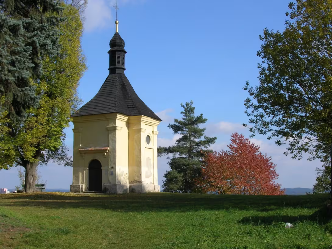 Dnešní pohled – Kaple Povýšení svatého Kříže (Horka-Domky)