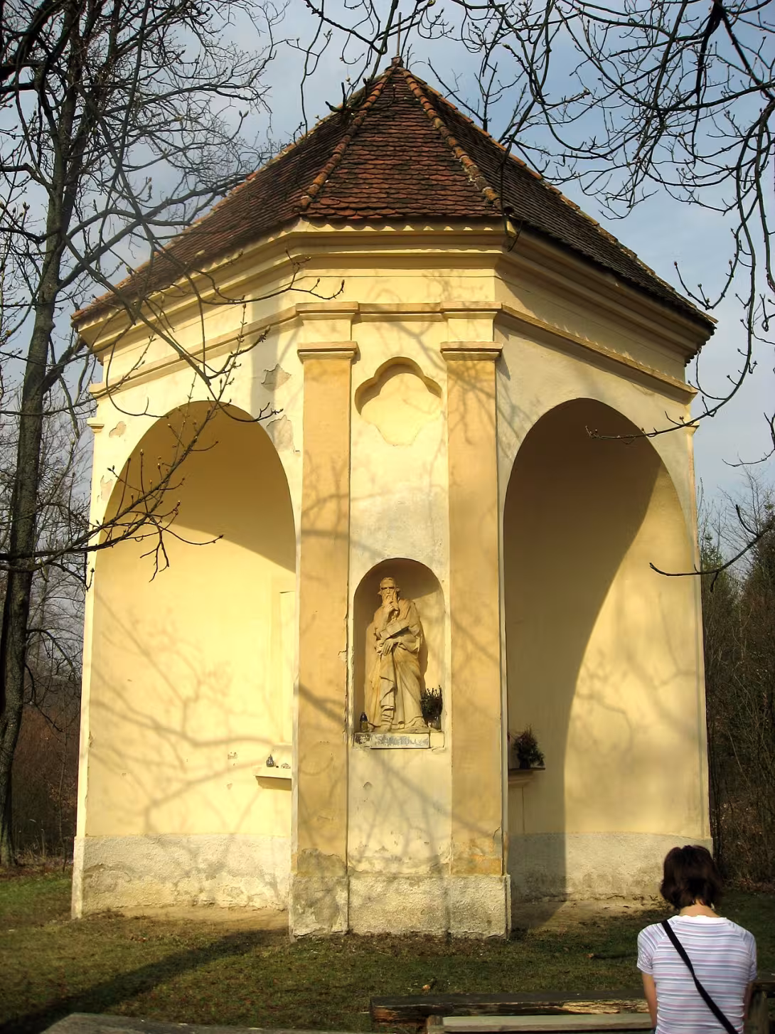 Dnešní pohled – Kaple svaté Anny (Hostěnice)