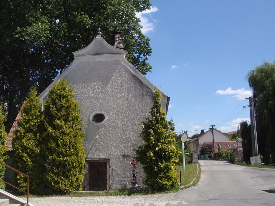 Dnešní pohled – Kaple svaté Anny (Moravské Budějovice)