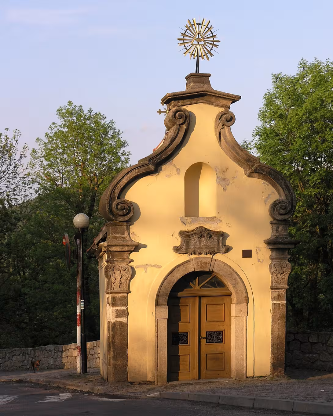 Heutige Ansicht – Kaple svaté Anny (Loket)