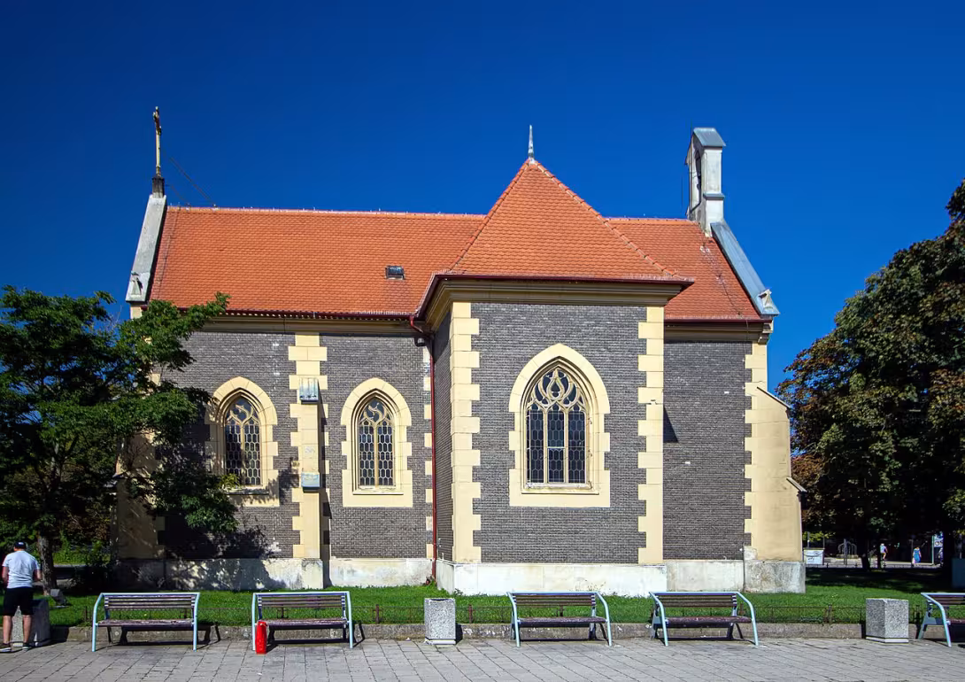 Dnešní pohled – Kaple svatého Cyrila a Metoděje v Břeclavi