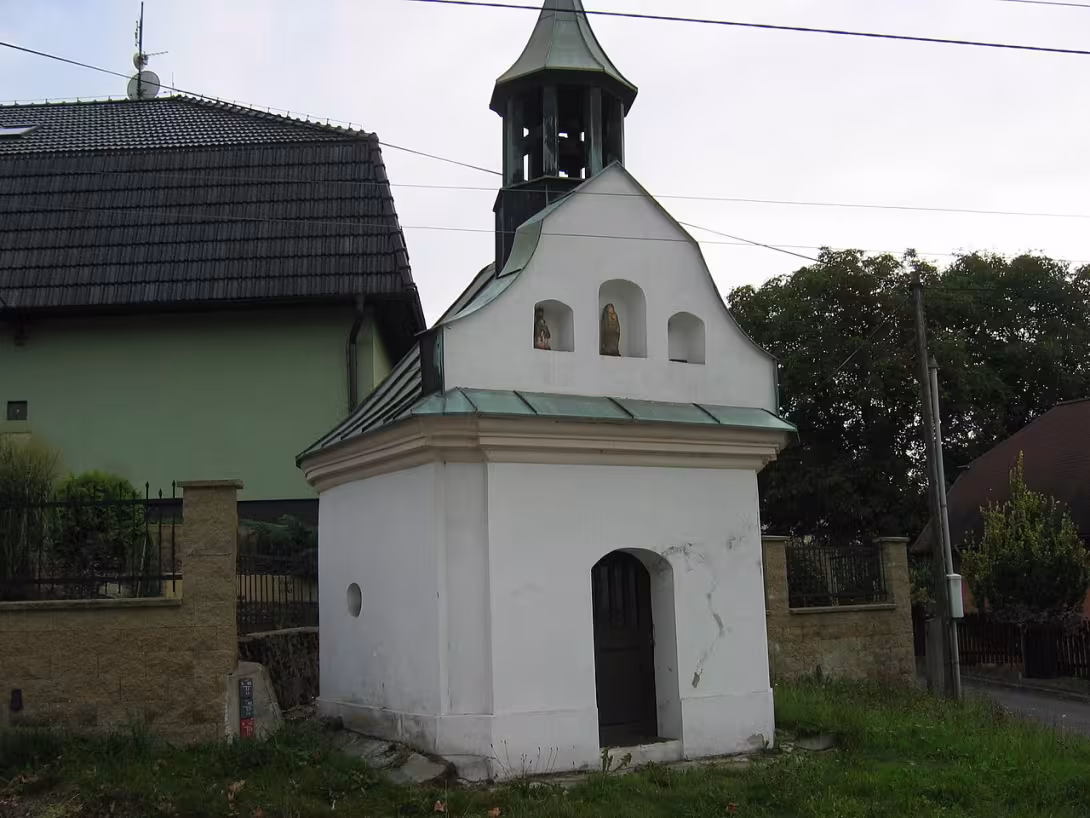 Dnešní pohled – Kaple svatého Floriána (Proskovice)