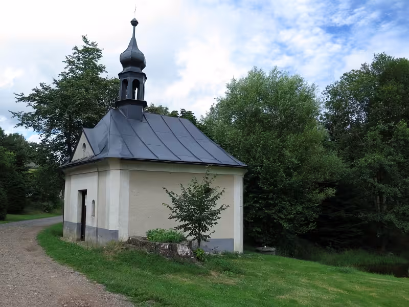 Heutige Ansicht – Kaple svatého Jana Nepomuckého zvaná Svatojanské lázně