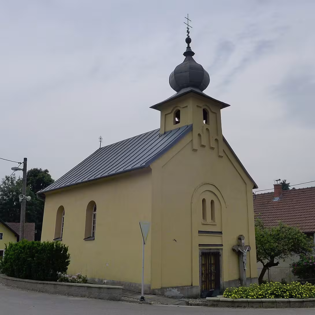Dnešní pohled – Kaple svatého Vendelína (Arnolec)