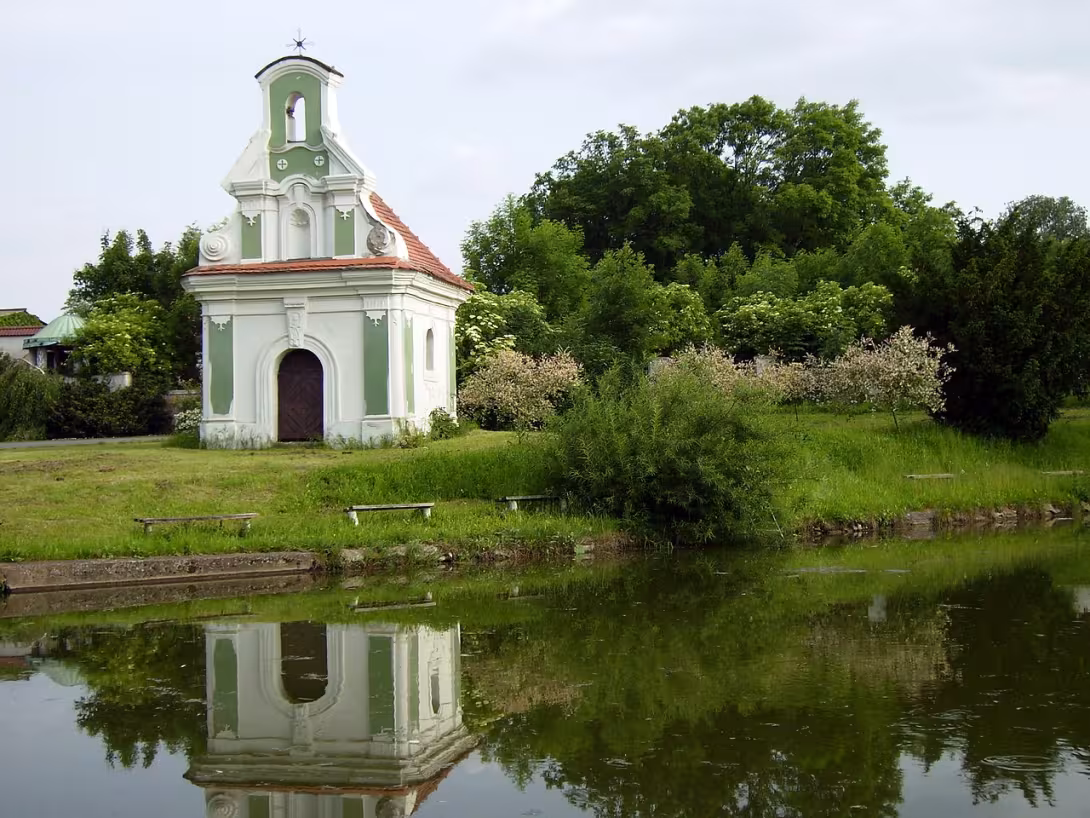 Dnešní pohled – Kaple svatého Václava (Černíky)