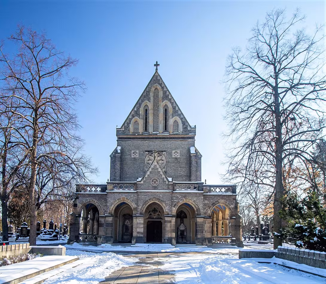 Dnešní pohled – Kaple svatého Václava (Praha 10)